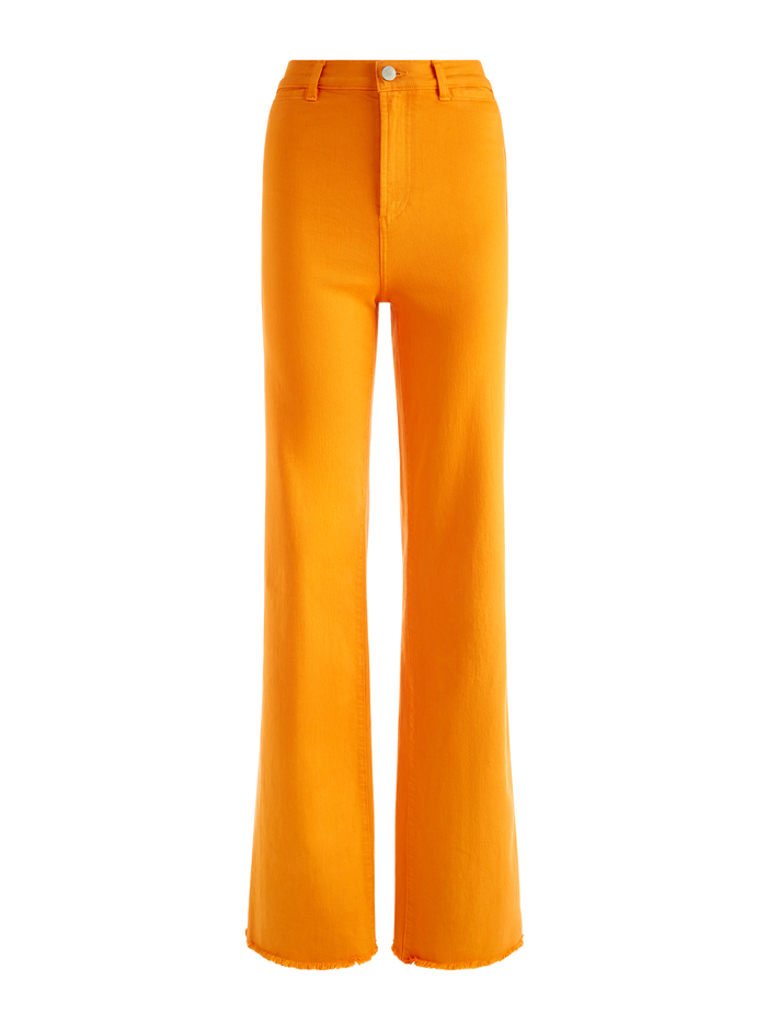GORGEOUS COIN POCKET JEAN - TANGERINE image 4 - Alice And Olivia