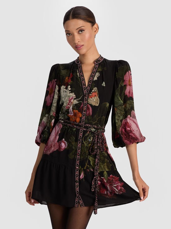BE STILL-ANTONETTE MINI DRESS