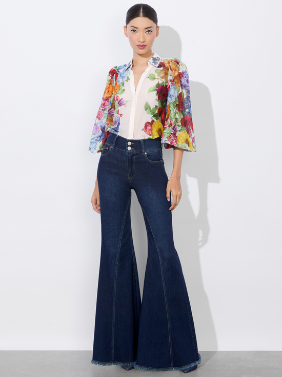 GARDEN BRUNCH OFF WHITE-ROANNE BUTTON DOWN