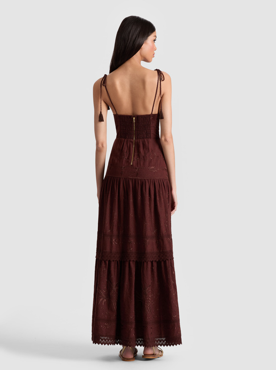 MOCHA-MINKA MAXI DRESS