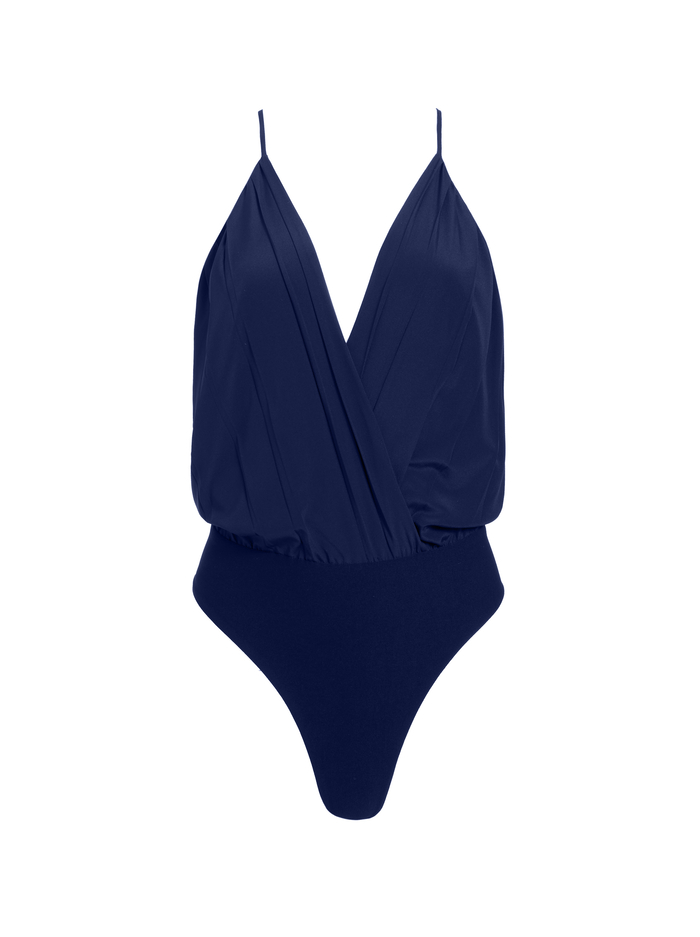 BALLERINA BODYSUIT - NAVY image 2 - Alice And Olivia