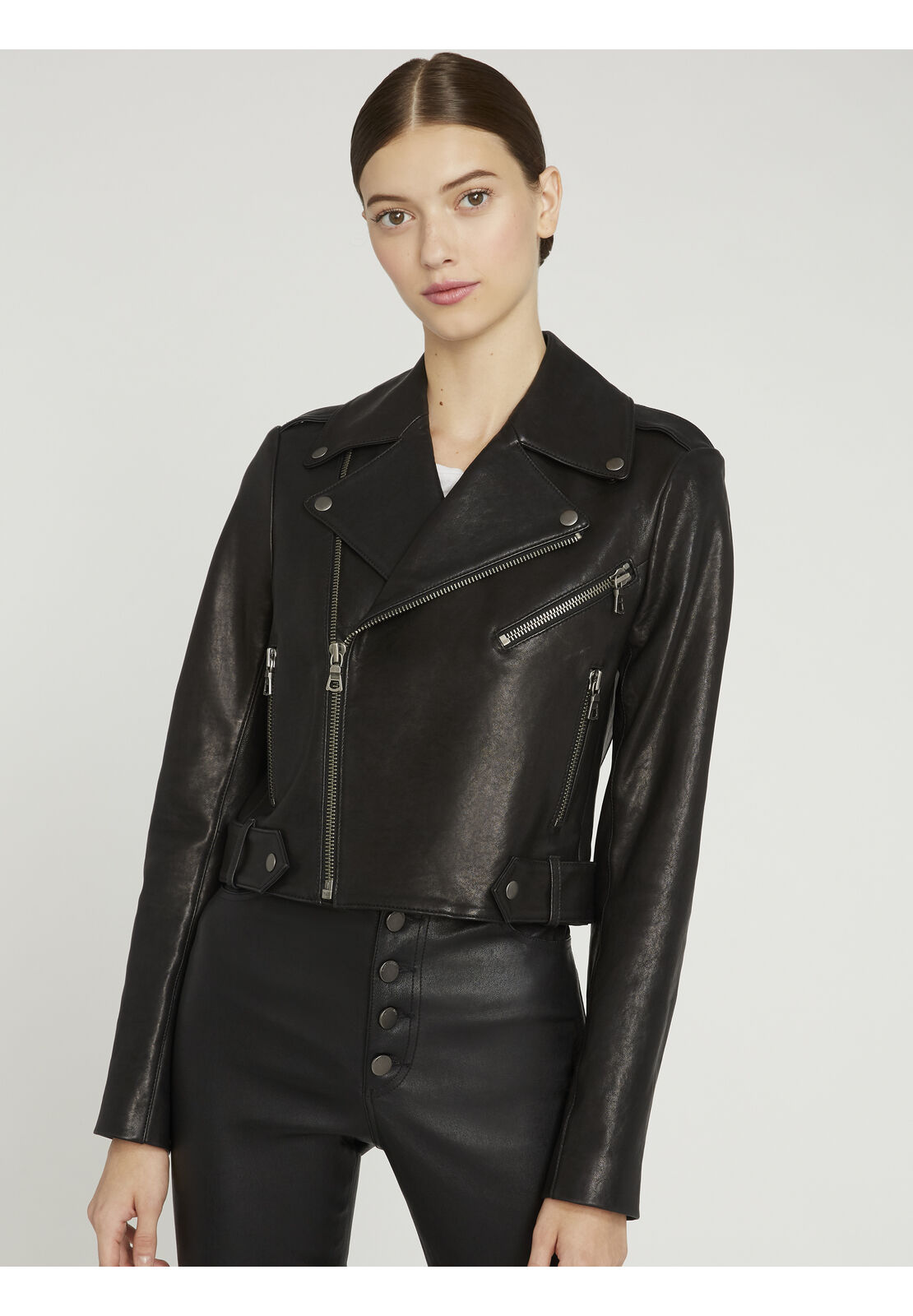 alice olivia leather jacket