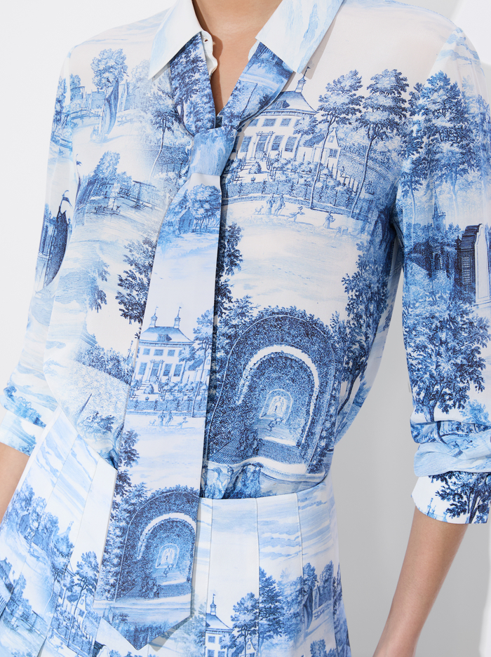 WILLA SILK TIE - CHATEAU image 1 - Alice And Olivia