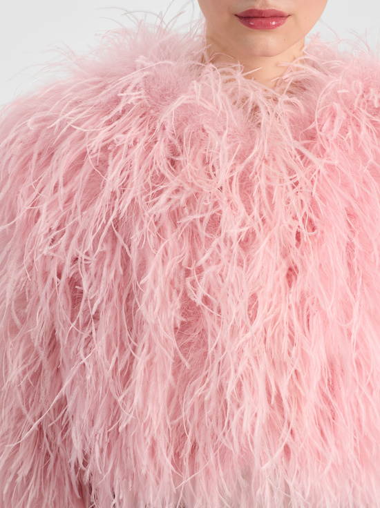 ENGLISH ROSE-KIDMAN FEATHERED JACKET
