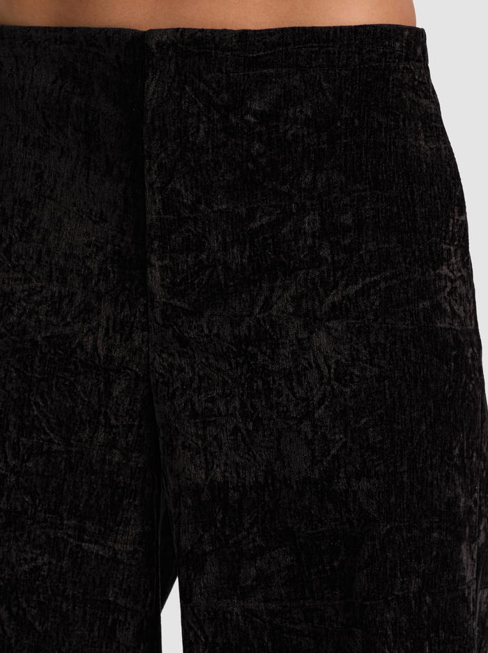 CONOR CLEAN WAIST TROUSER - BLACK image 3 - Alice And Olivia