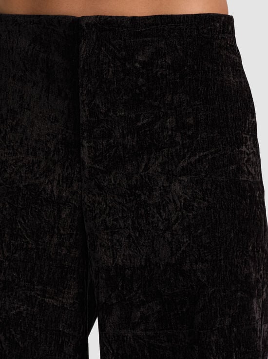 BLACK-CONOR CLEAN WAIST TROUSER