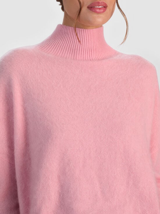 ROSE TEA-BARBRA TURTLENECK