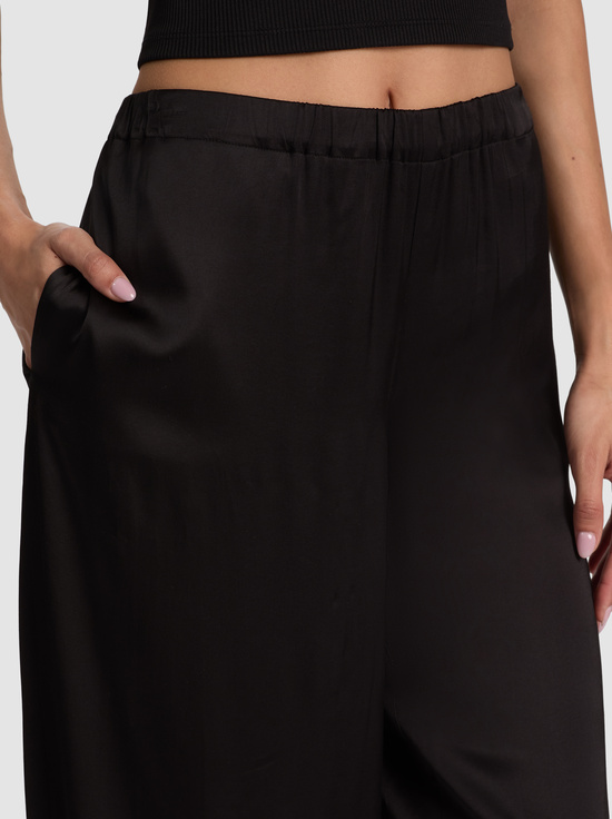 BLACK-DECLAN PULL ON GENIE PANT