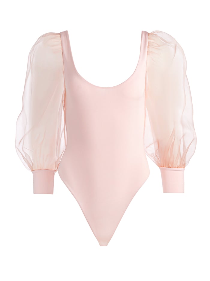 JILLIANNE BODYSUIT - PEARL BLUSH image 5 - Alice And Olivia