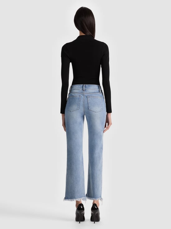 BLACK-KEENAN POLO BODYSUIT