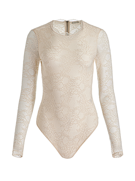 BISCOTTI-TAEYN LACE BODYSUIT