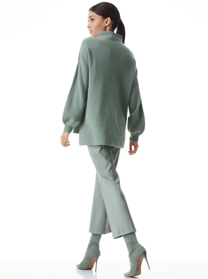 CAPRICE TURTLENECK PULLOVER - SAGE image 1 - ALICE + OLIVIA