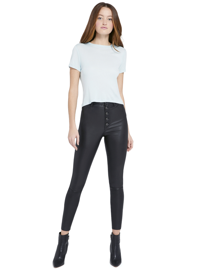 CINDY CROPPED TEE - POWDER BLUE image 4 - Alice And Olivia