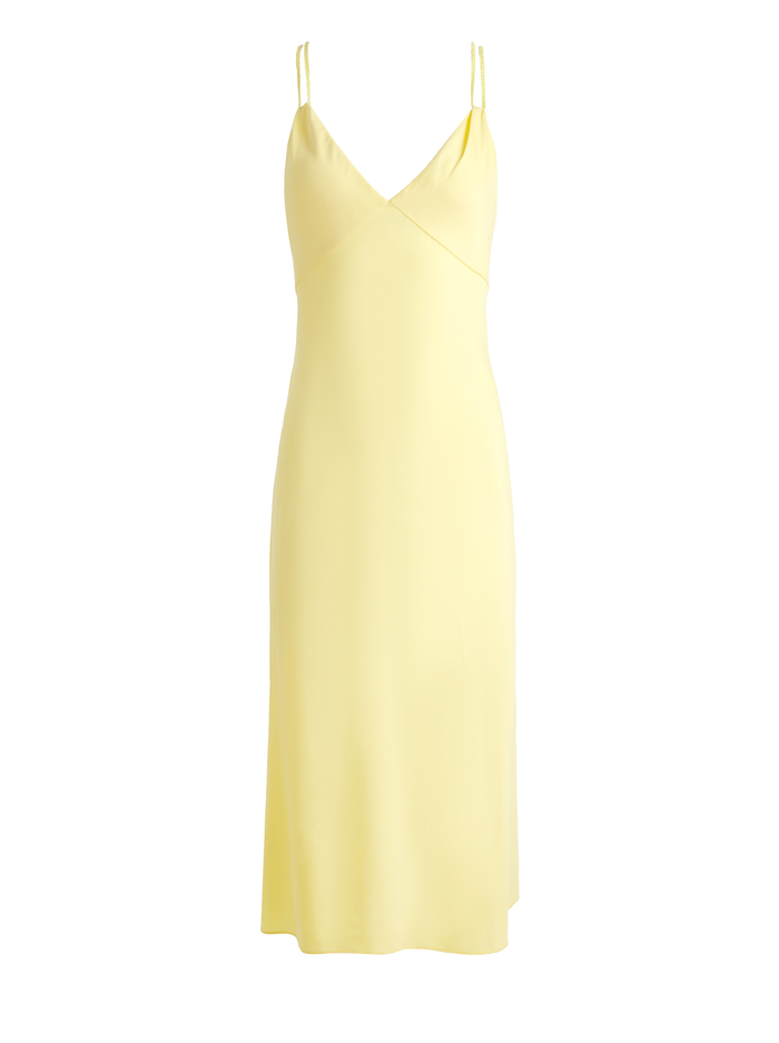 KIRO SLIP DRESS - BUTTER image 5 - Alice And Olivia