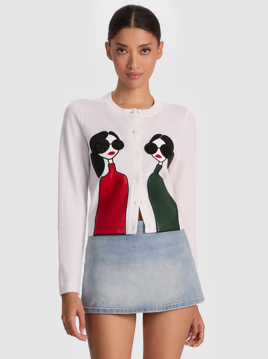 TWIN STACE-RUTHY STACEFACE CARDIGAN