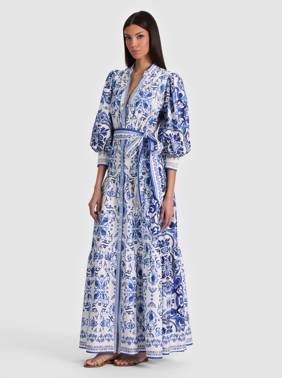 SOLSTICE-CORA MAXI SHIRT DRESS