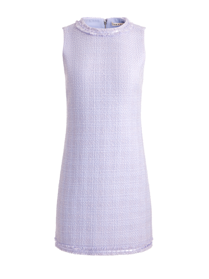 COLEY MINI DRESS - LILAC image 5 - Alice And Olivia