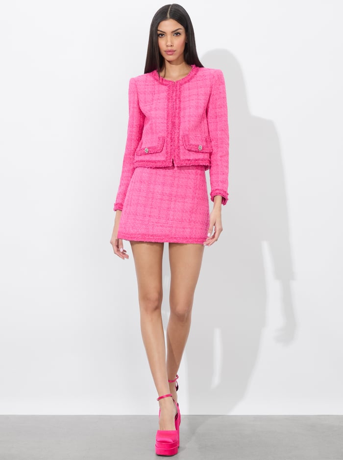 LANDON JACKET - WILD PINK image 2 - Alice And Olivia