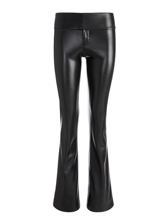 BLACK-OLIVIA VEGAN PANT