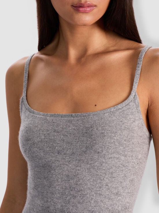 MEDIUM HEATHER GREY-MAUDE BRALETTE