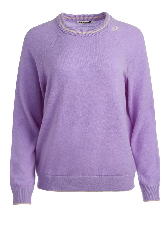 A+O X BIG FEELINGS MICHELLE CREW - PRECIOUS PURPLE image 4 - Alice And Olivia