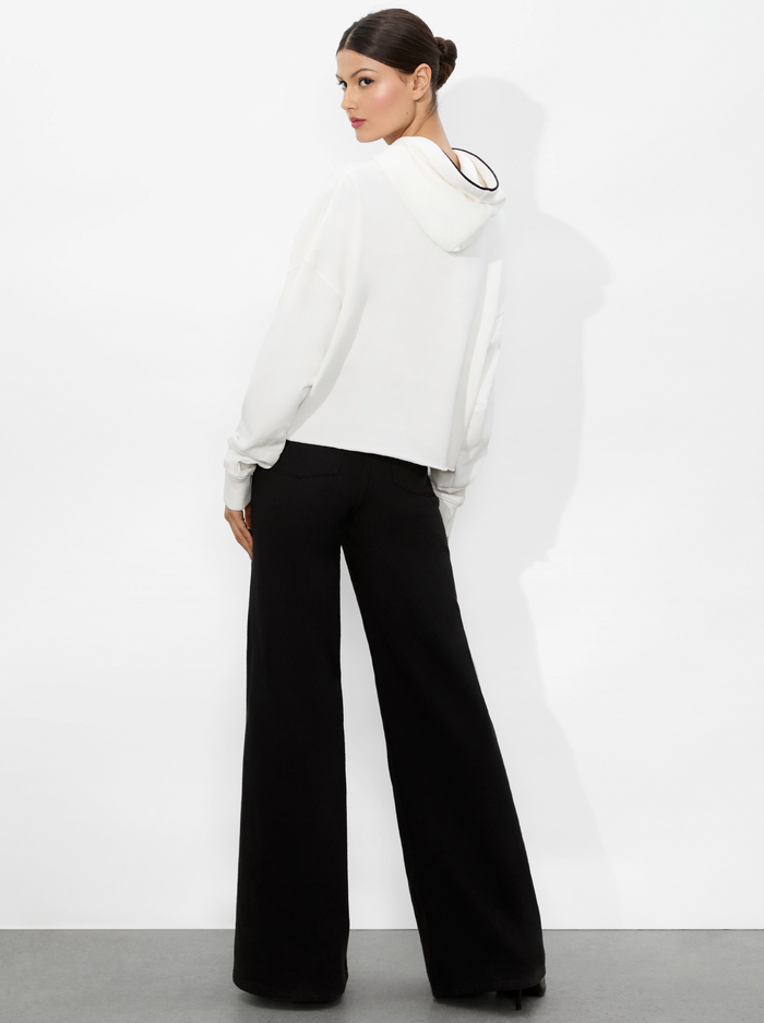 SUNNY STACEFACE HOODIE - OPTIC WHITE image 2 - Alice And Olivia