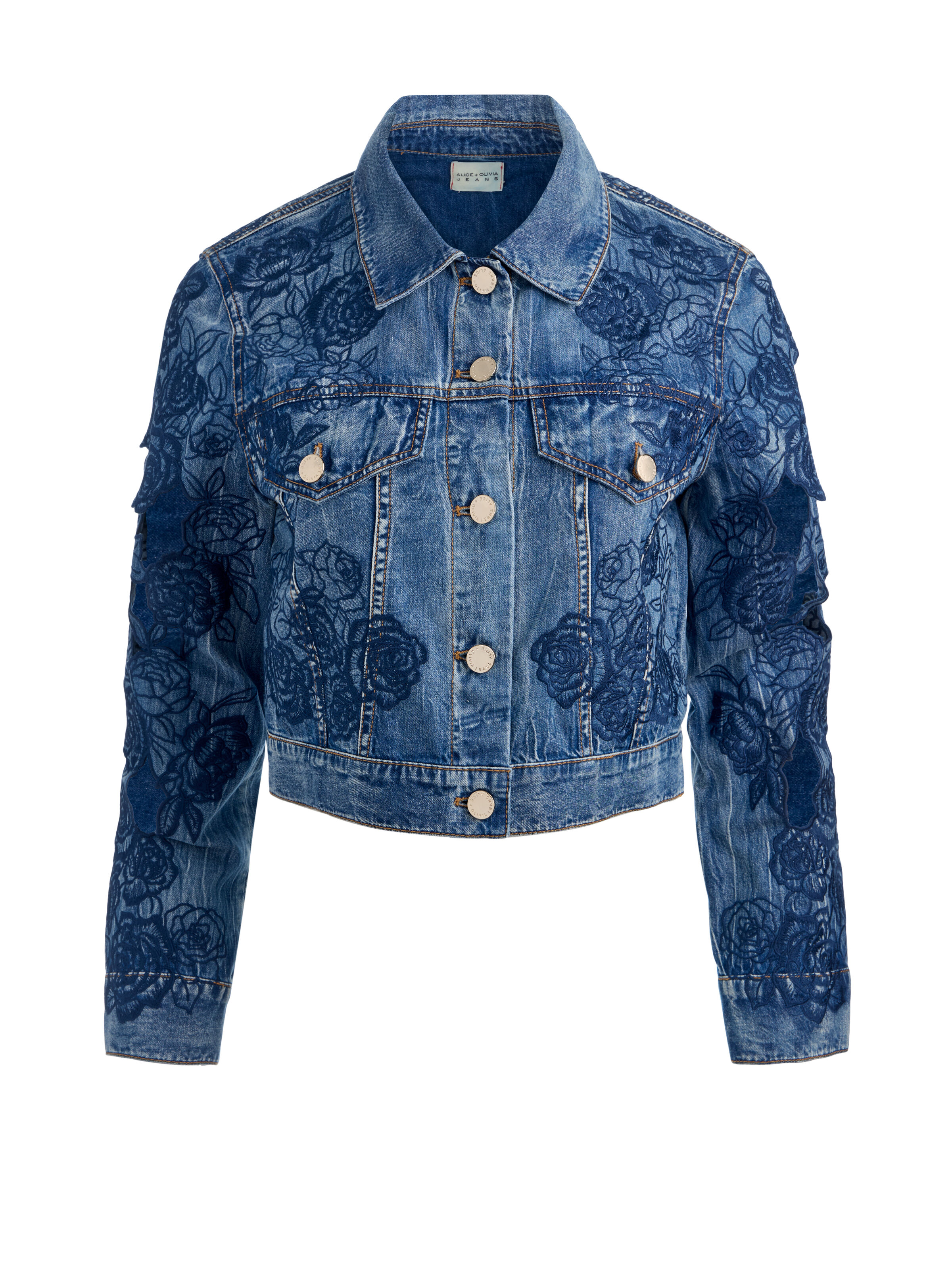 Blue Women's Designer Outerwear | ALICE + OLIVIA