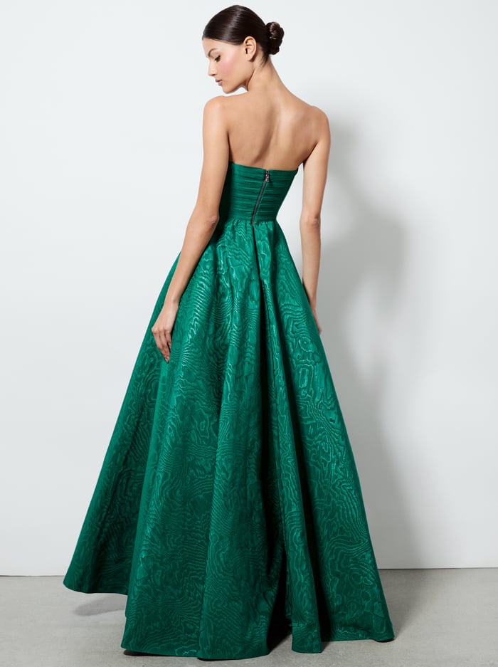 BRIDGETTE MAXI GOWN - FOREST GREEN image 2 - Alice And Olivia