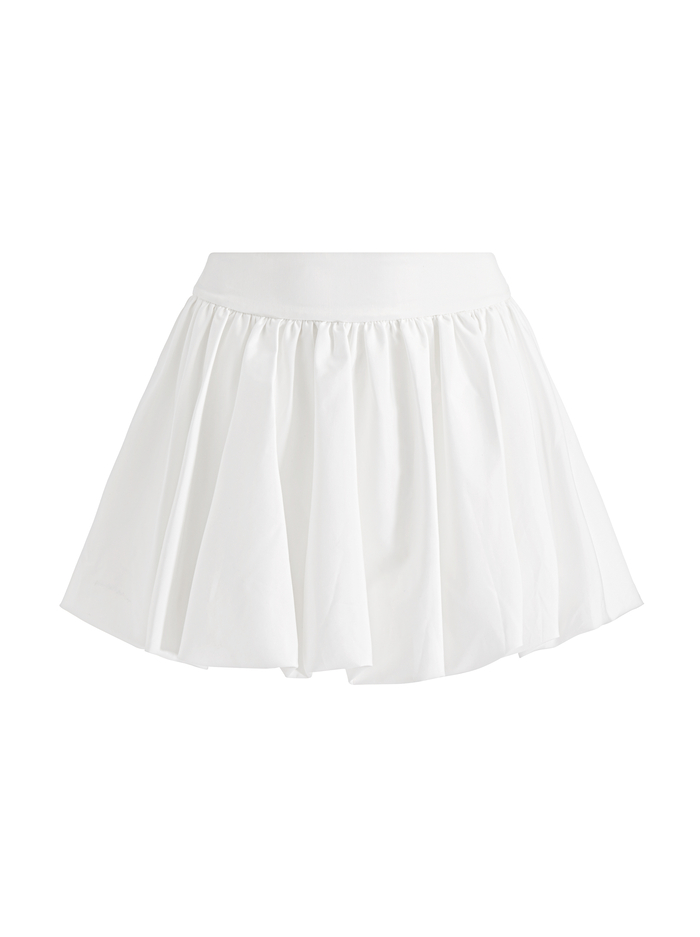 AGNES BUBBLE SKORT - OFF WHITE image 5 - Alice And Olivia