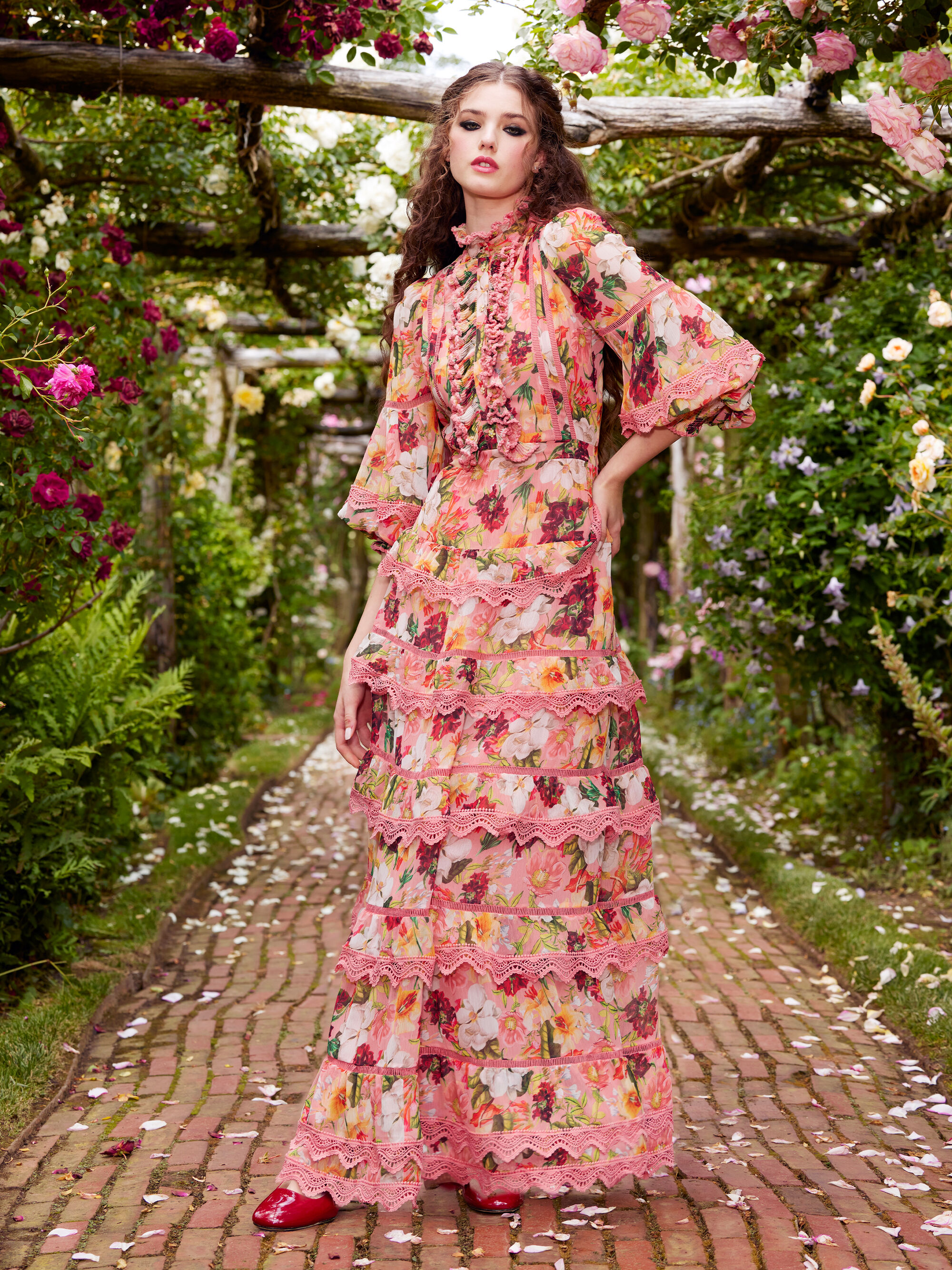 Brooke Floral Maxi Dress