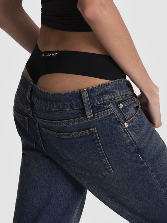 A+O Hot Black-A+O X COMMANDO CLASSIC THONG