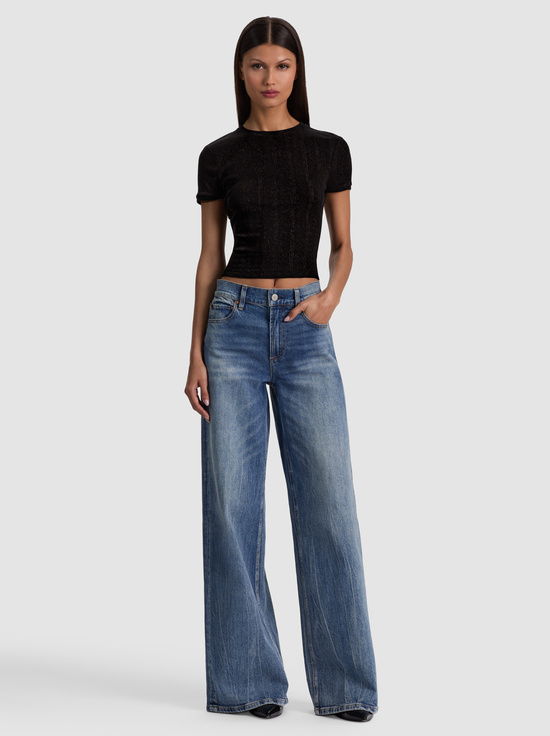 BLACK-TESS TEE