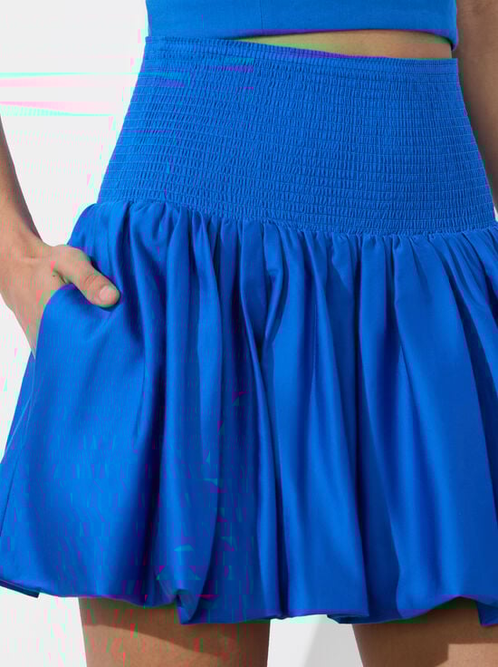 TRUE BLUE-ARDEN DROP WAIST MINI SKIRT
