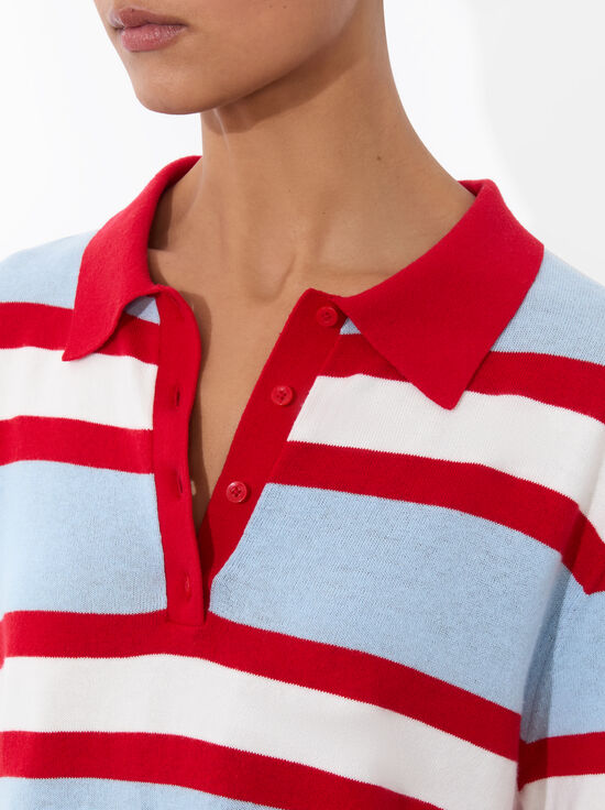 MULTI-TILLIE STRIPED POLO