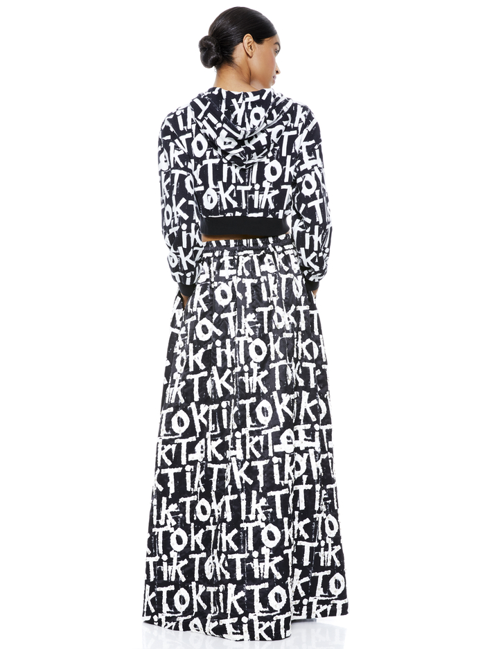 AO X TIKTOK BARRON CROPPED HOODIE - TIKTOK image 1 - Alice And Olivia