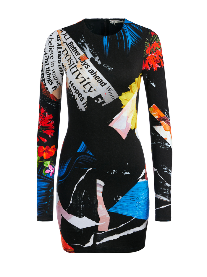 DELORA MINI DRESS - AZALEA FLORAL image 6 - Alice And Olivia
