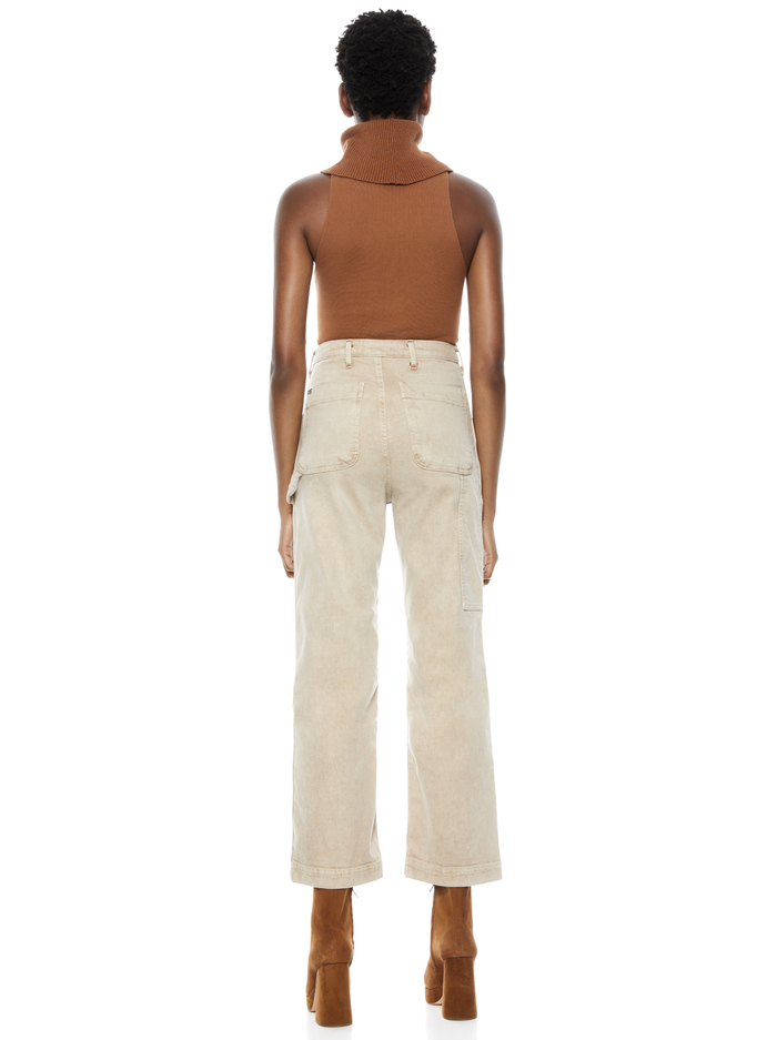 UTILITY CARGO PANT - KHAKI image 1 - Alice And Olivia