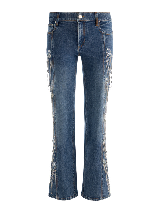 BROOKLYN BLUE-ROXIE EMBELLISHED JEAN