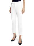 STACEY SLIM TROUSER - WHITE