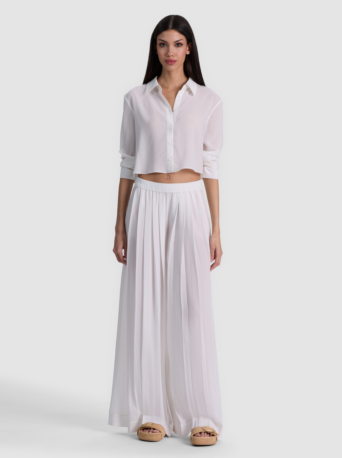 LEON BUTTON DOWN - OFF WHITE image 1 - ALICE + OLIVIA