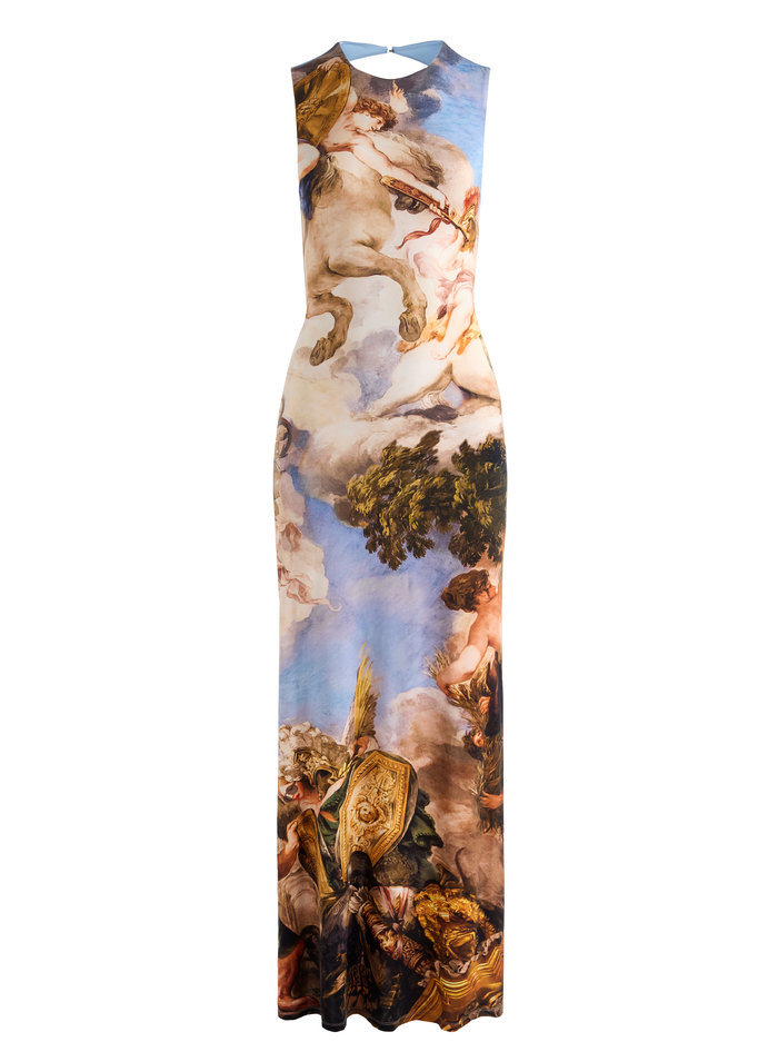 DELORA OPEN BACK MAXI DRESS - RENAISSANCE FAIR image 6 - Alice And Olivia