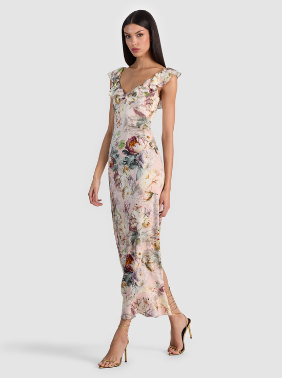 SWEET PEONY-GEMMA MIDI DRESS