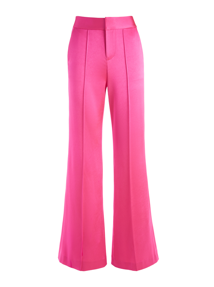 DYLAN HIGH WAISTED WIDE LEG PANT - WILD PINK image 5 - Alice And Olivia