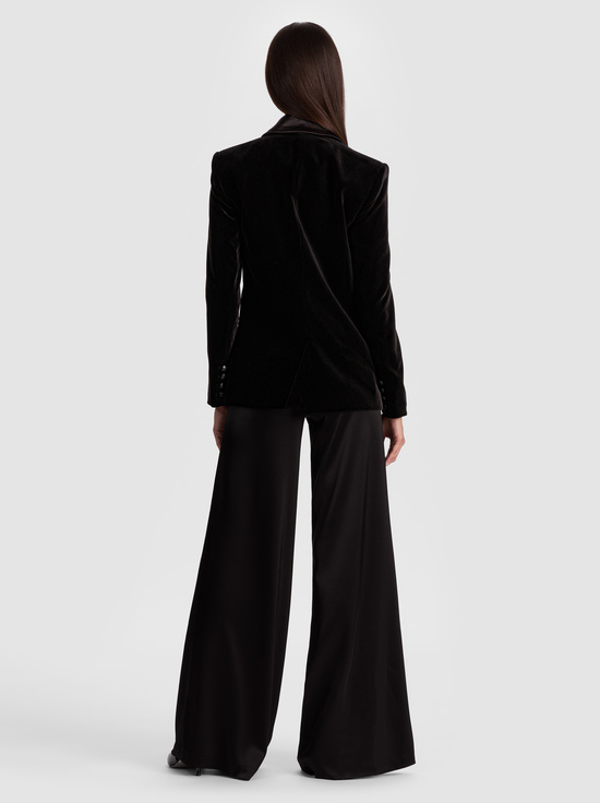 BLACK-SILAS VELVET BLAZER