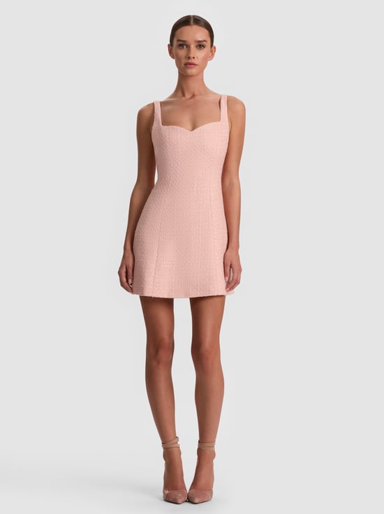 ENGLISH ROSE-EVE SWEETHEART MINI DRESS