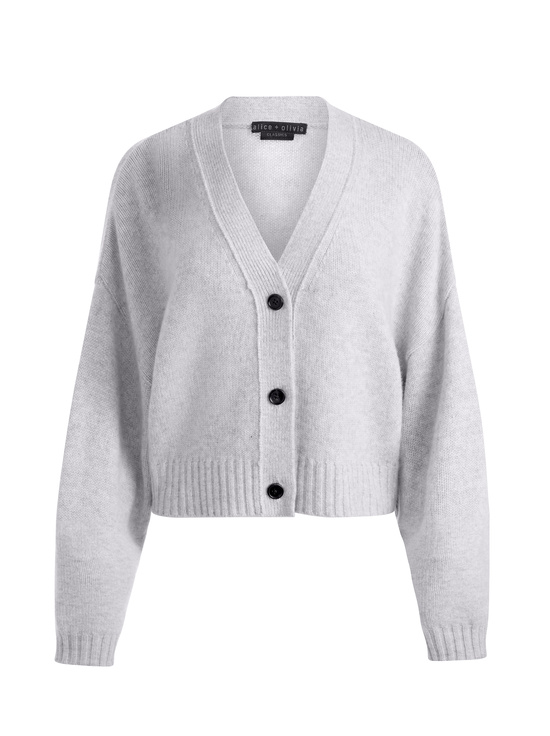 STORM GREY HEATHER-ATTICUS CARDIGAN