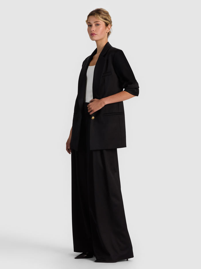 RONAN OVERSIZED BOXY BLAZER - BLACK image 5 - ALICE + OLIVIA