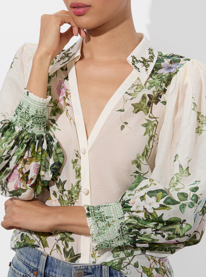 CHARIS BLOUSE - IVY ROMANCE image 3 - Alice And Olivia