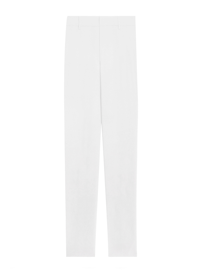STACEY SLIM MID RISE PANT - WHITE image 5 - Alice And Olivia