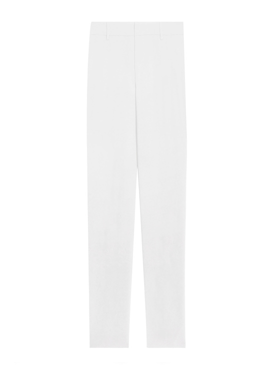 WHITE-STACEY SLIM TROUSER